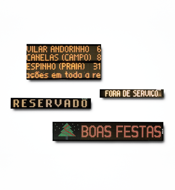 Indicadores de Destino LED